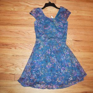 Xhilaration Summer floral short dress
